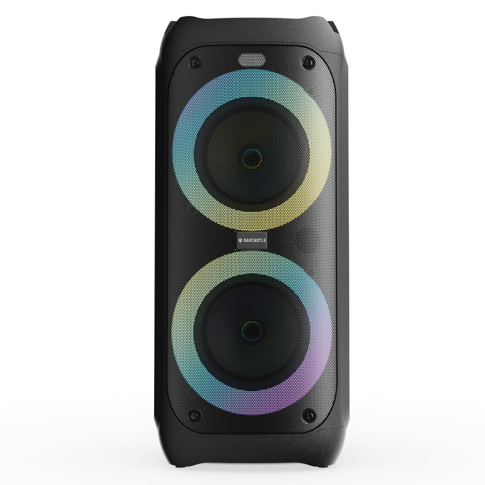 Majority PS200 - Party Speaker 80w Bluetooth Karaoke & PA System - Black - One Red Hill